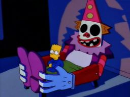 "Can't sleep, clown'll eat me...", -"Lisa's First Word"