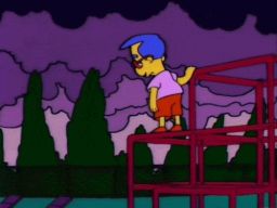 "It's recess everywhere but in his heart.", -"Bart's Friend Falls in Love"